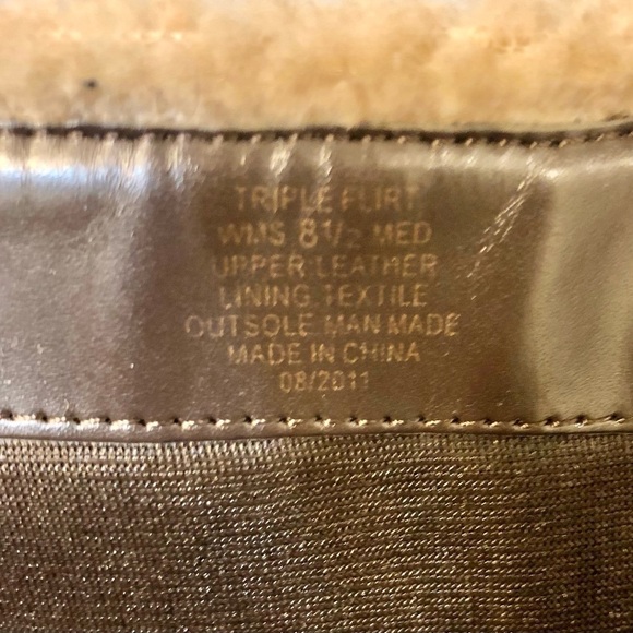 Kenneth Cole Reaction Triple Flirt Suede Wedge Boot 8.5 - Picture 11 of 15